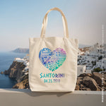 Load image into Gallery viewer, MARSHALL | Santorini, Greece Tote
