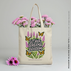 BLAZING STAR | Wildflowers of Wisconsin Tote