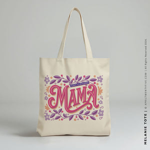 Mama Two | Personalized Canvas Tote