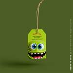 Load image into Gallery viewer, MONSTER BERNARD | Halloween Canvas Tote
