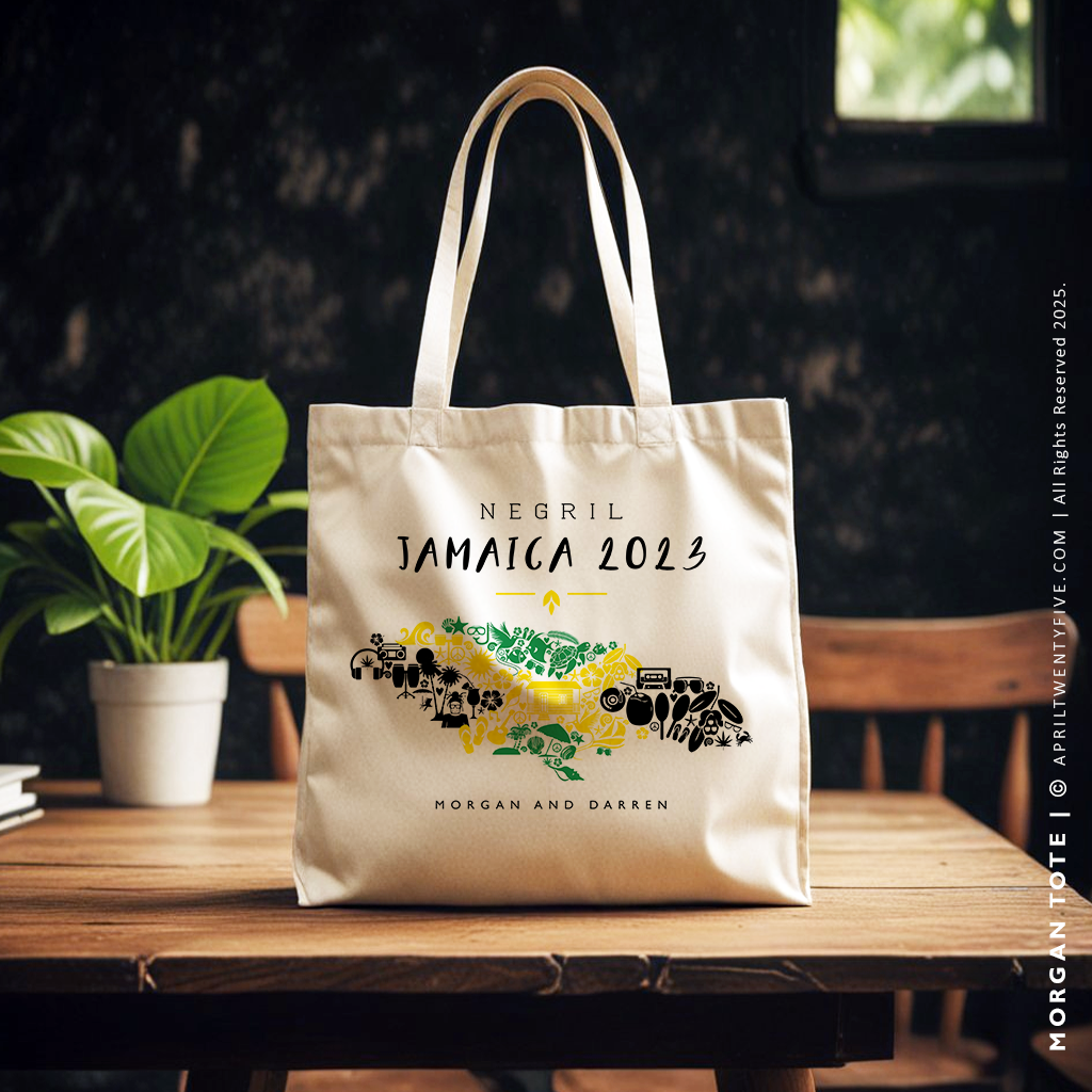 MORGAN | Jamaica Map Tote