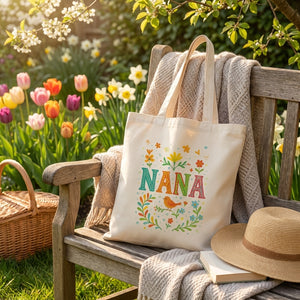 NANA Tote Bag | Personalized Grandma Gift