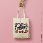 Load image into Gallery viewer, NIECEY | Nashville Tennessee Souvenir Tote (Personalized)
