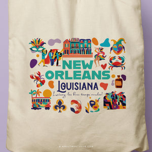 NOLA | New Orleans Louisiana Tote