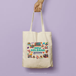 NOLA | New Orleans Louisiana Tote