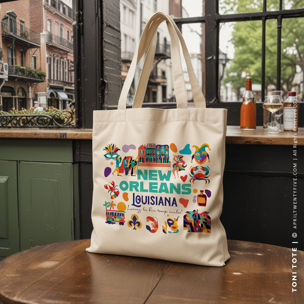 NOLA | New Orleans Louisiana Tote