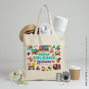 NOLA | New Orleans Louisiana Tote