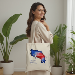 NATALIA | Costa Rica Map Tote