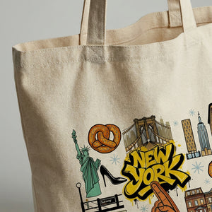 Vina | New York Canvas Tote