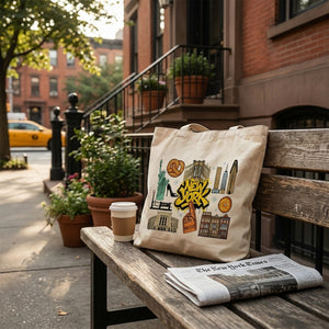 Vina | New York Canvas Tote