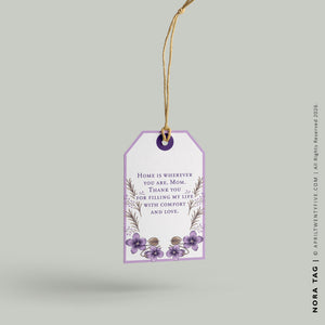 Nora Mom | Home Is Where My Mom Is Tote Bag