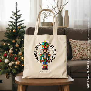 NUTCRACKER | Christmas Canvas Tote