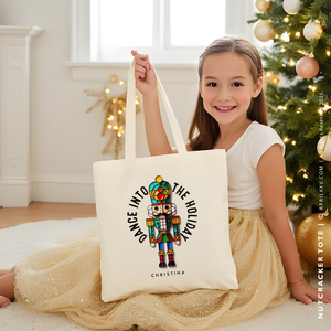 NUTCRACKER | Christmas Canvas Tote