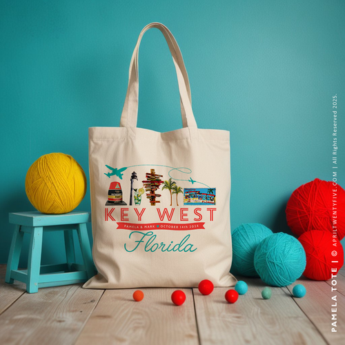 PAMELA | Key West, Florida Tote