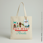 Load image into Gallery viewer, PAMELA | Key West, Florida Tote
