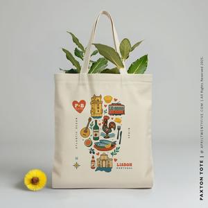 PAXTON | Portugal Map Tote