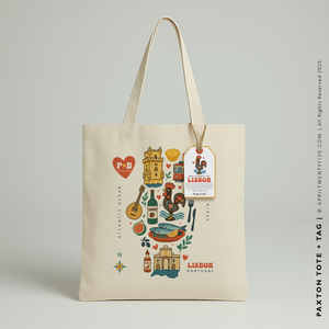PAXTON | Portugal Map Tote