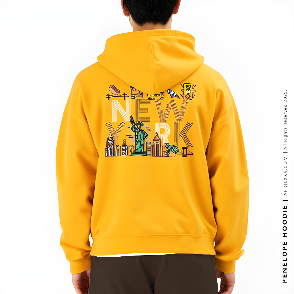 PENELOPE | New York Vibes Men's Hoodie, Street Style Apparel