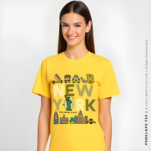 PENELOPE | New York Women's Graphic T-shirt (Personalized)