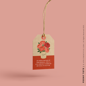 PEONY | Spring Tote (Personalized)