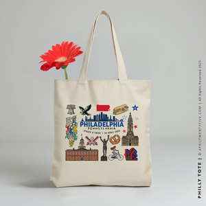 PHILLY | Philadelphia Pennsylvania Souvenir Tote
