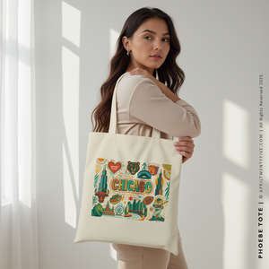PHOEBE | Chicago, Illinois Canvas Tote