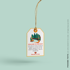 PHOEBE | Chicago, Illinois Canvas Tote