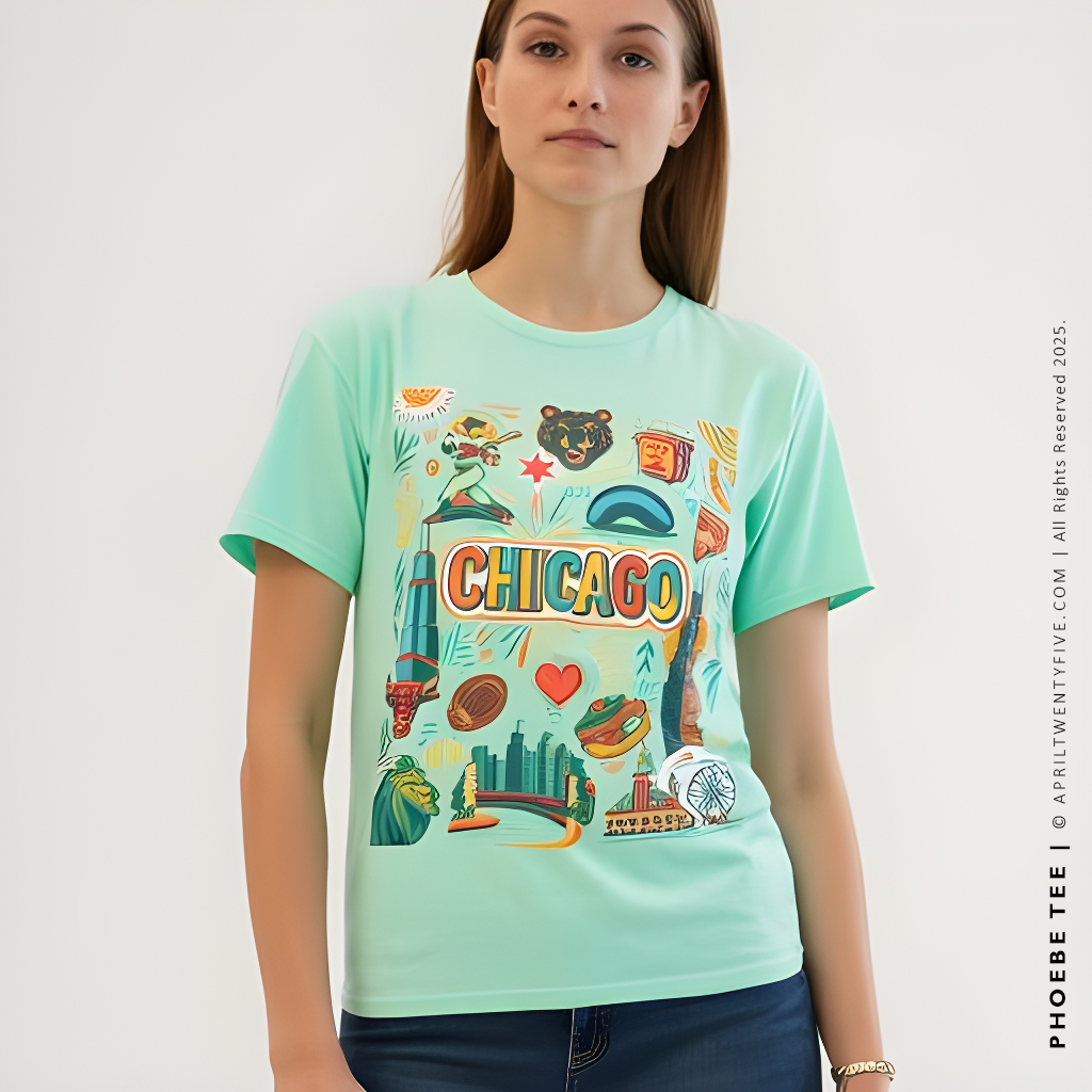 PHOEBE | Chicago Women's Graphic T-shirt
