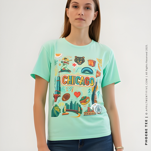 PHOEBE | Chicago Women's Graphic T-shirt
