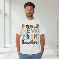 PENELOPE | New York Men's Graphic T-shirt (Personalized) thumbnail