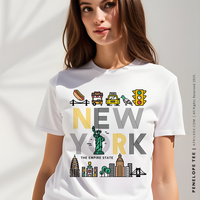 PENELOPE | New York Women's Graphic T-shirt (Personalized) thumbnail