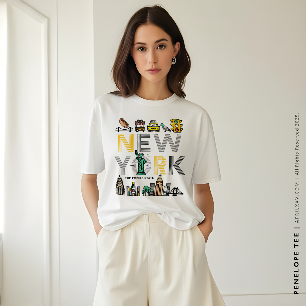 PENELOPE | New York Women's Graphic T-shirt (Personalized)