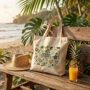 Faye | Costa Rica Canvas Tote