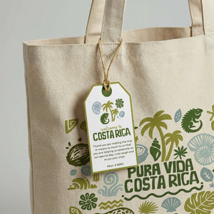 Faye | Costa Rica Canvas Tote