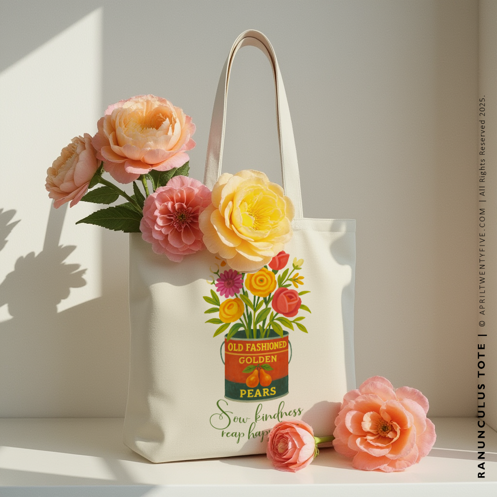 RANUNCULUS | Spring Tote (Personalized)