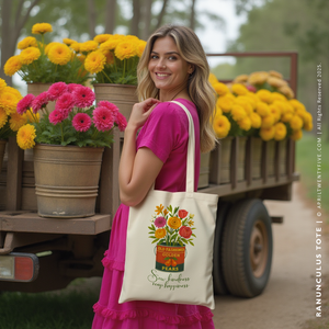 RANUNCULUS | Spring Tote