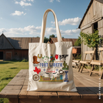 Load image into Gallery viewer, RILEY | Fort Worth, Texas Tote
