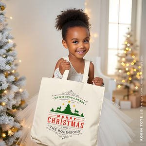 ROBIN | Family Christmas Tote