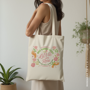 ROSEANNE | Rose Garden Wedding Tote