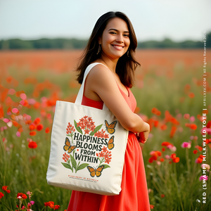 RED MILKWEED | Wildflowers of Wisconsin Tote
