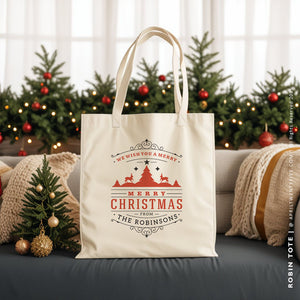 ROBIN | Family Christmas Tote