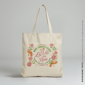 ROSEANNE | Rose Garden Wedding Tote