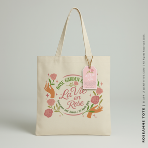 ROSEANNE | Rose Garden Wedding Tote