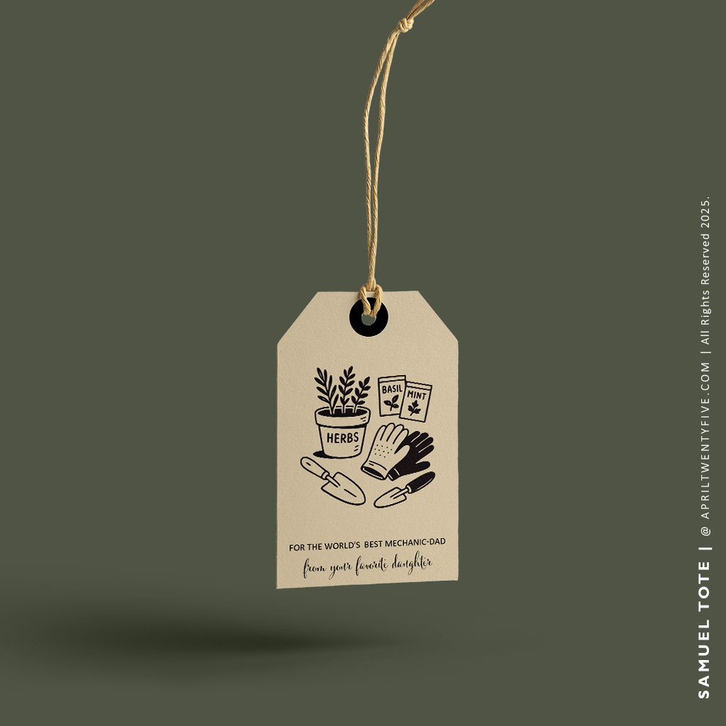 SAMUEL | Green Thumb Dad Tote