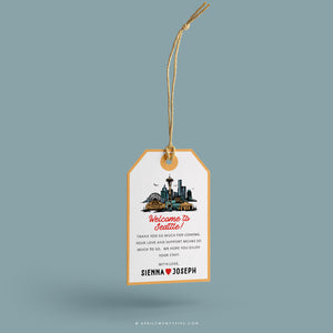 SEANNA | Seattle, Washington Travel Icons Tote