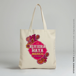 Load image into Gallery viewer, STEFANIE | Riviera Maya, Mexico Canvas Tote
