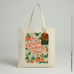 Load image into Gallery viewer, STRAWBERRY | Spring Tote (Personalized)
