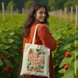 STRAWBERRY | Spring Tote
