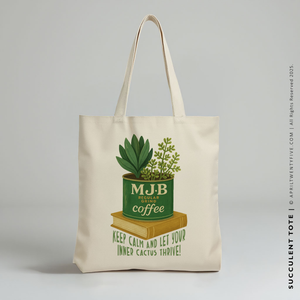 SUCCULENT 1 | Spring Tote