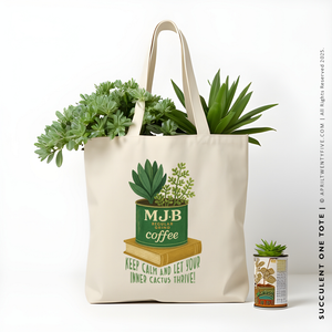 SUCCULENT 1 | Spring Tote